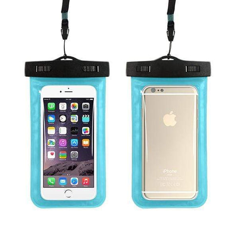 AussieSuperStore Homeware Supplies Waterproof Case Dry Bag Skyblue Waterproof Case Dry Bag Apple Samsung HTC LG Sony Nokia Motorola CBWATERPROOFCASESKYBLU